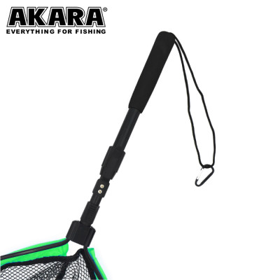 Подсачек Akara PF-21 зелёный 30х37 см, с резиновой сеткой - фото, цена в Магазин товаров для рыбалки и туризма - Fishers.by